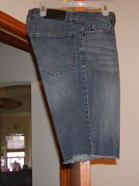 Young mens denim shorts